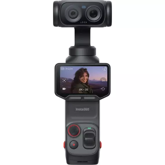Cameră Video Sport Insta360 GO Ultra Luna Standard Bundle, Negru, 8 image