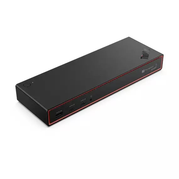 Lenovo ThinkPad TB5 Smart Dock 7500, 2xTBT 5, 3xUSB-A 3.2 Gen 2(10Gbps), 2xUSB-C(10Gbps),2xDP 2.1, 1, 8 image