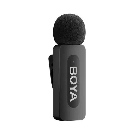 Microfon portabil pentru înregistrare vocală Boya BY-V30, Fără fir, Negru, 6 image