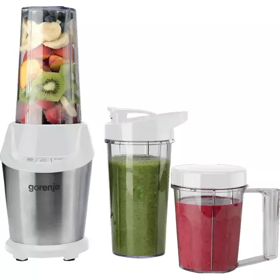 Blender staționar Gorenje BN1000E, Oțel Inoxidabil / Alb, 3 image