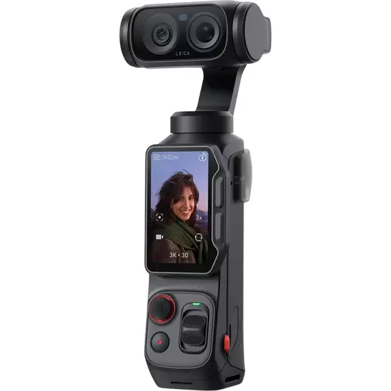 Cameră Video Sport Insta360 GO Ultra Luna Standard Bundle, Negru, 3 image