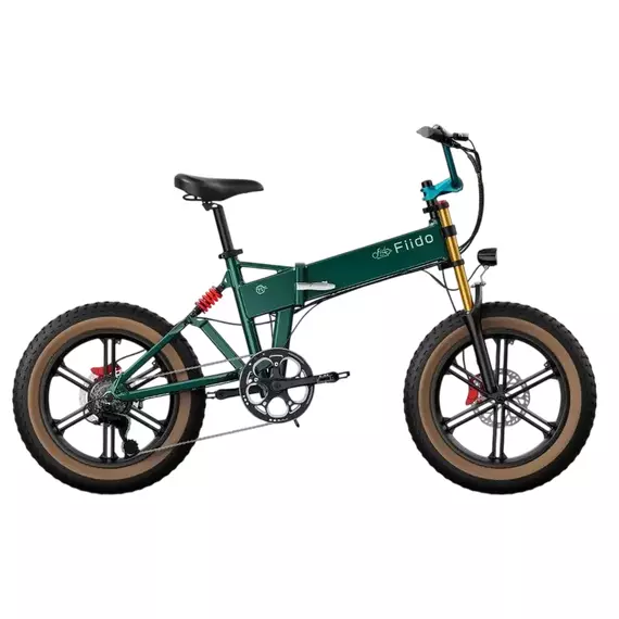 Bicicletă Electrică Fiido M1 Pro, Verde