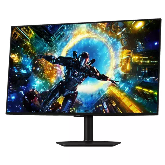 32" SAMSUNG Odyssey G73H,Black,OLED,3840x2160,4K165Hz/FHD330Hz,FreeSync,0.03msGTG,1300cd,HDR10,DP+HD, 6 image