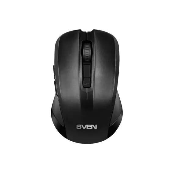Set Tastatură + Mouse SVEN KB-C3400W, Fără fir, Negru, 2 image