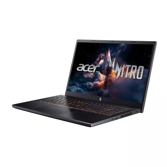 Laptop Gaming 15,6" Acer Nitro V15 ANV15-52, Obsidian Black, Intel Core 5 210H, 16GB/512GB, Linux eShell, 7 image