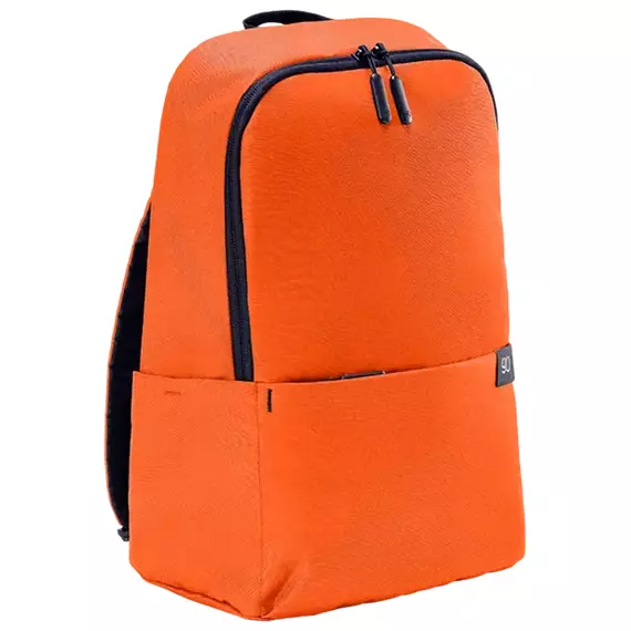 Rucsac NINETYGO Tiny LIghtweight Casual, 15.6", Poliester 600D, Portocaliu, 5 image