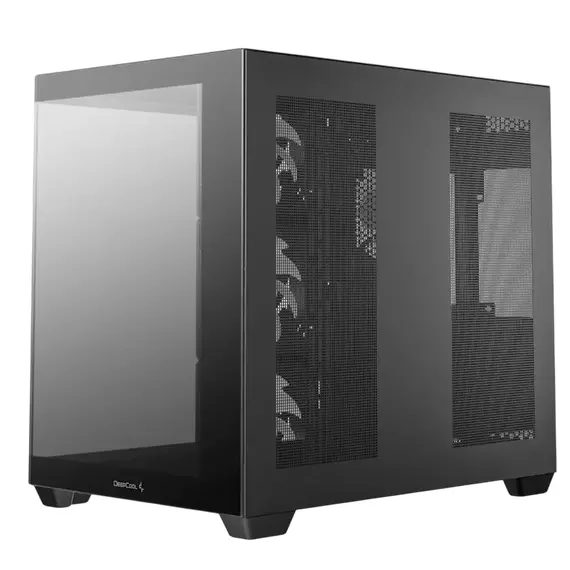 Carcasă PC Deepcool CG530 4F, Midi-Tower, Fără PSU, Negru, 5 image