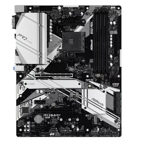 Placă de bază ASRock B550 PRO4, AM4, AMD B550, ATX, 5 image