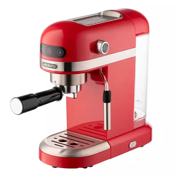 Cafetiera manuala Ardesto YCM-E1501, 1350W, Roșu, 8 image