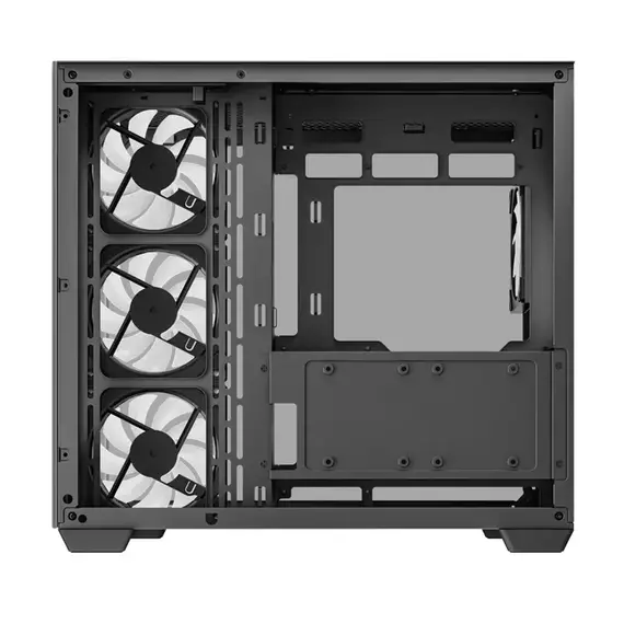 Carcasă PC Deepcool CG530 4F, Midi-Tower, Fără PSU, Negru, 7 image