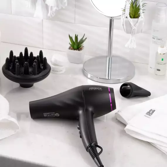 Hair Dryer Ardesto HD-Y222PRO Black, 8 image