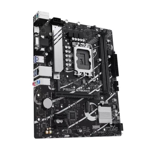 Placă de bază ASUS PRIME B760M-K, LGA1700, Intel B760, Micro-ATX, 5 image