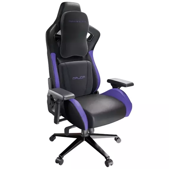 Scaun Gaming Proove Gaming Major, PU Piele, Negru | Violet, 6 image