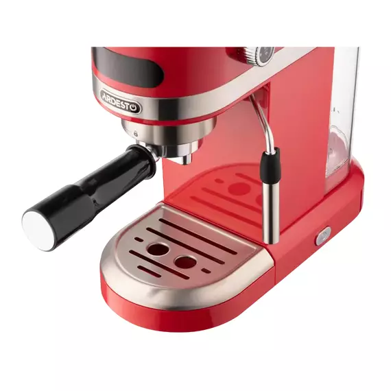 Cafetiera manuala Ardesto YCM-E1501, 1350W, Roșu, 6 image