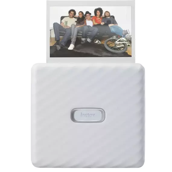 Cameră Foto Fujifilm Instax Link Wide, Ash White, 7 image