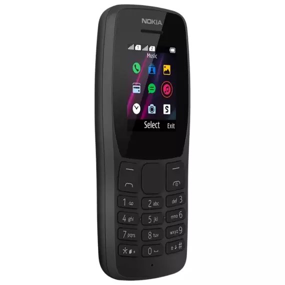 Nokia 110, Negru, 2 image