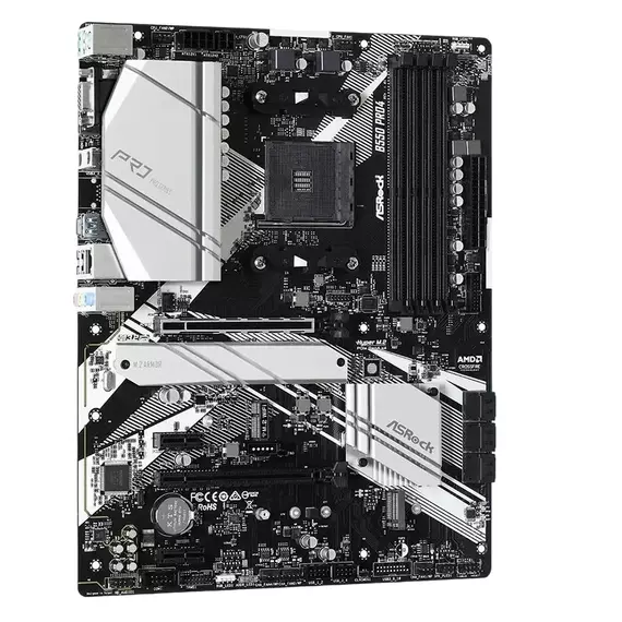 Placă de bază ASRock B550 PRO4, AM4, AMD B550, ATX, 4 image