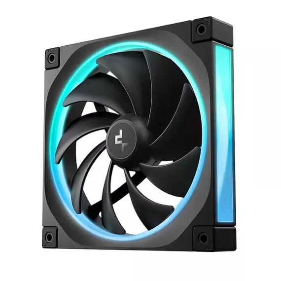 PC Case Fan Deepcool FL14 ARGB 140x140x25mm, ≤31.46 dB, 66,59CFM, 500-1700RPM, PWM, Hydro Bearing, 4, 6 image