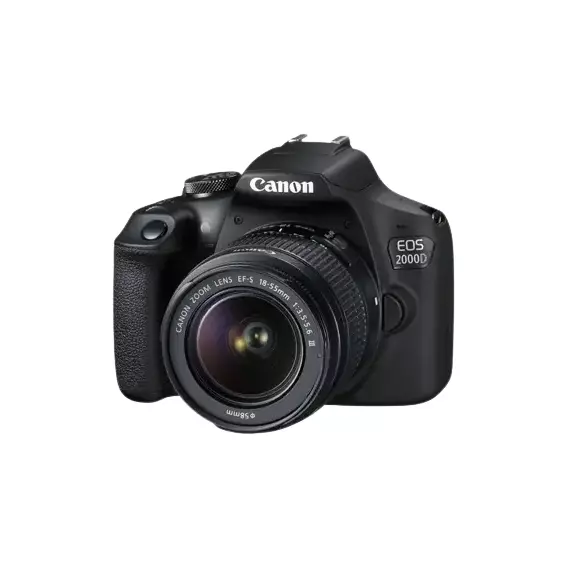 Aparat foto DSLR Canon EOS 2000D & EF-S 18-55mm f/3.5-5.6 DC III KIT, 4 image