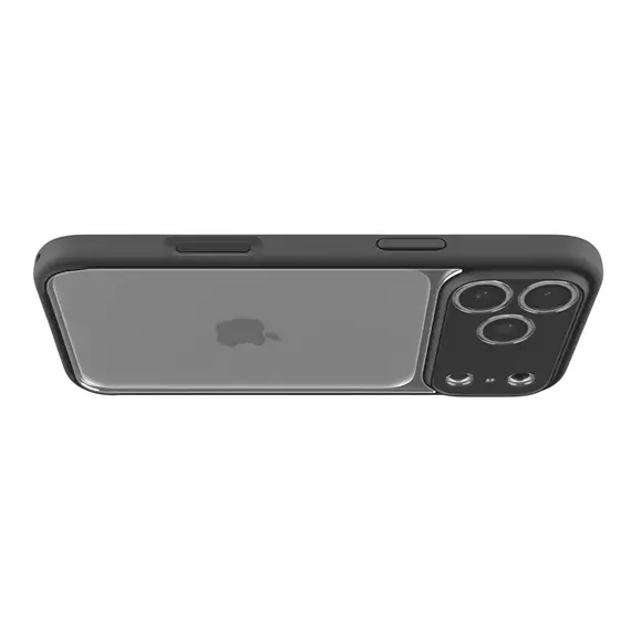 Husă Spigen Ultra Hybrid pentru Apple iPhone 17 Pro, Negru mat, 3 image