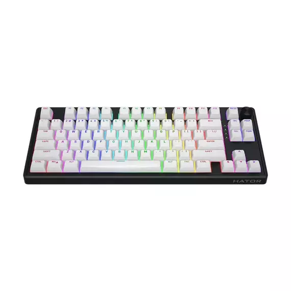 Tastatură HATOR Skyfall 80 MAG ULTRA 8K, Cu fir, Negru | Alb, 5 image