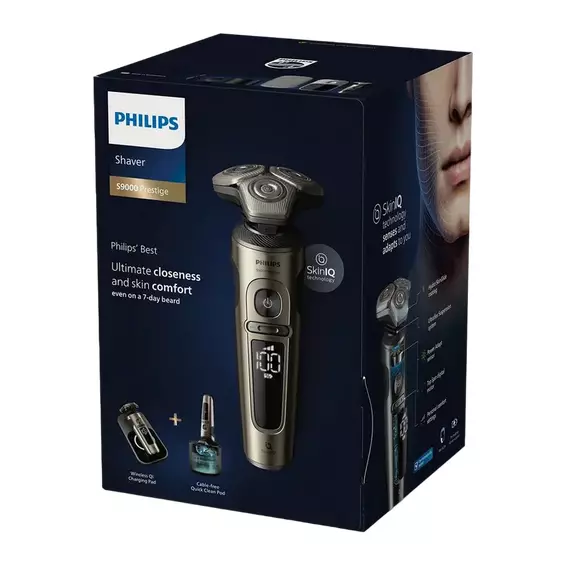 Aparat de ras electric Philips SP9883/36, Champagne gold, 4 image