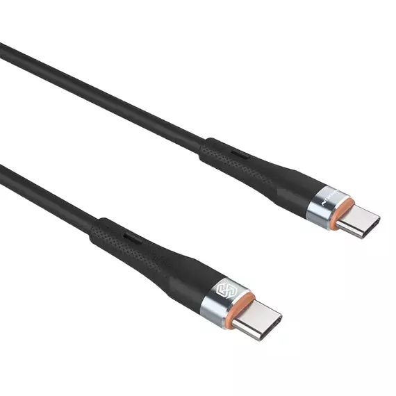 Cablu de încărcare Nillkin Type-C to Type-C Cable, Flowspeed, USB Type-C/USB Type-C, 1,2m, Negru, 6 image