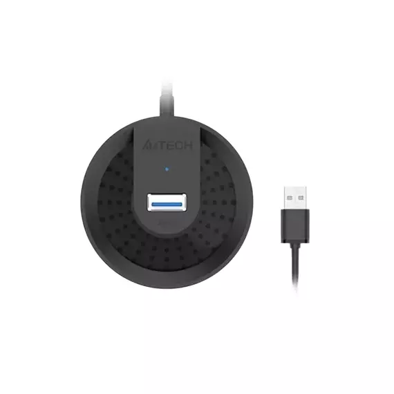 Adaptor Hub A4Tech HUB-30C, Negru, 4 image