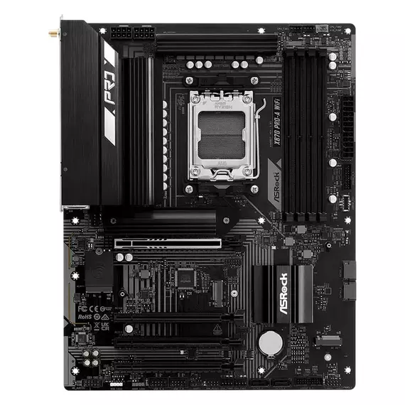 Placă de bază ASRock X870 PRO-A WIFI, AM5, AMD X870, ATX, 4 image