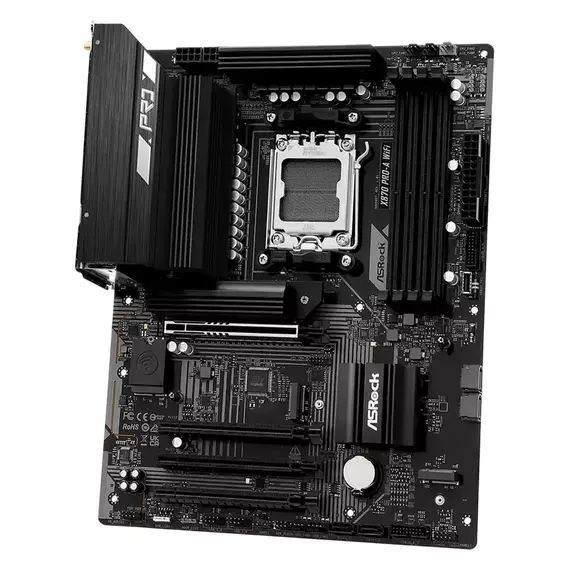 Placă de bază ASRock X870 PRO-A WIFI, AM5, AMD X870, ATX, 5 image