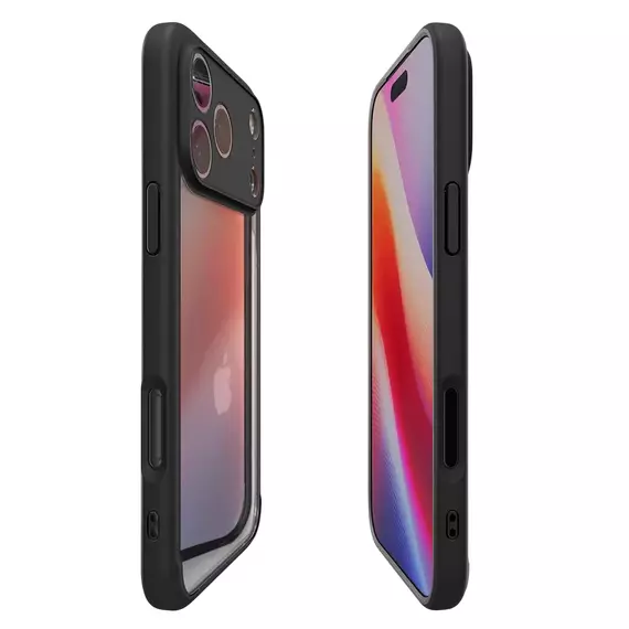 Husă Spigen Ultra Hybrid pentru Apple iPhone 17 Pro, Negru mat, 6 image