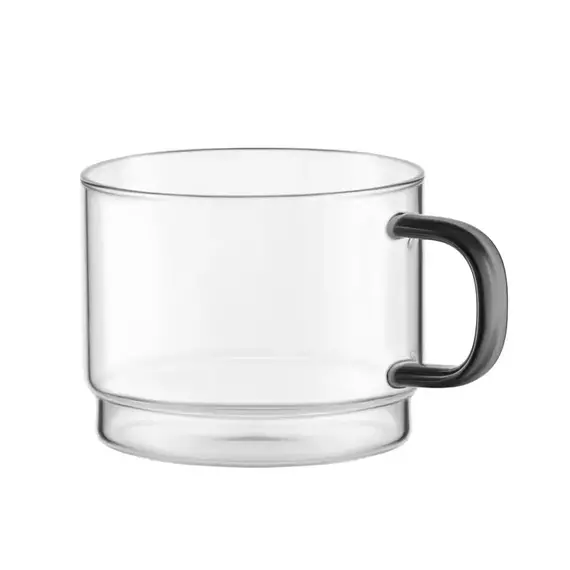 Glass cups Ardesto Shine mix 350 ml 4 pcs, AR2635BS, 4 image