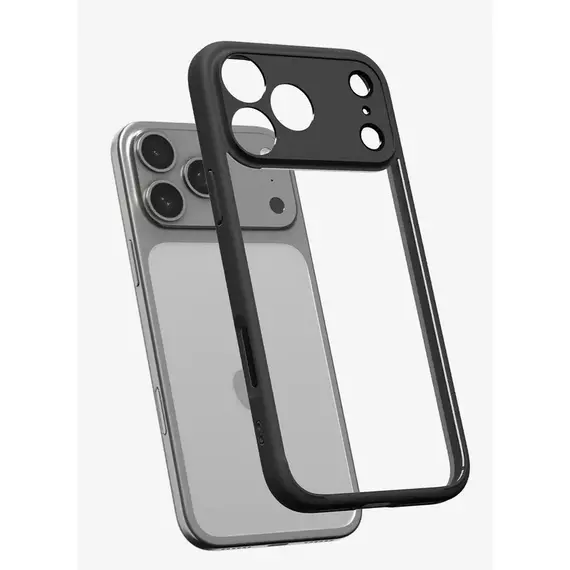 Husă Spigen Ultra Hybrid pentru Apple iPhone 17 Pro, Negru mat, 5 image