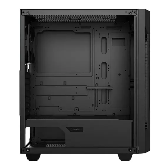 Carcasă PC Gamemax Fortress TG, Midi-Tower, Fără PSU, Negru, 5 image