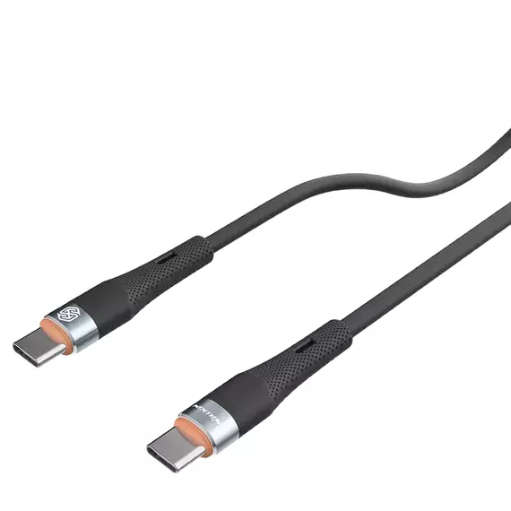 Cablu de încărcare Nillkin Type-C to Type-C Cable, Flowspeed, USB Type-C/USB Type-C, 1,2m, Negru, 5 image