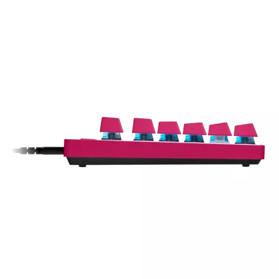 Tastatură Logitech G Pro X TKL Rapid, Cu fir, Magenta, 2 image