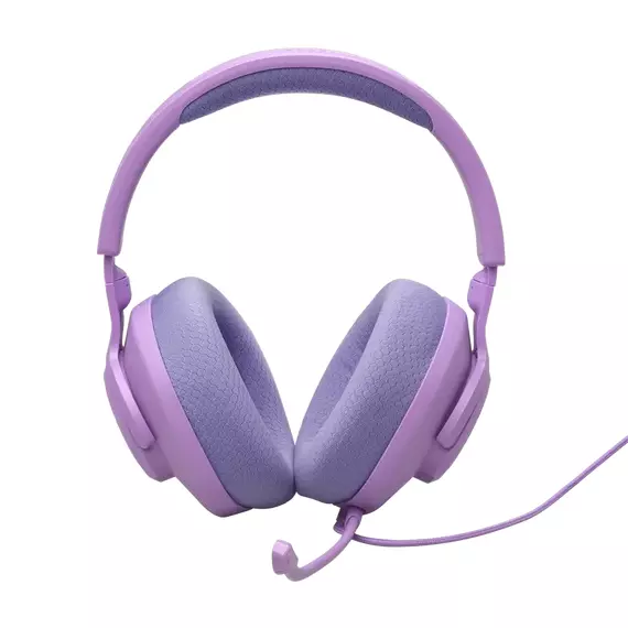 Căști gaming JBL Quantum 100M2, Cu fir, Violet, 4 image