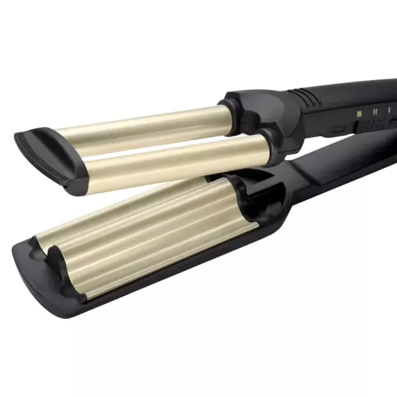Ondulator de păr BaByliss Easy Waves C260E, Negru | Auriu, 2 image