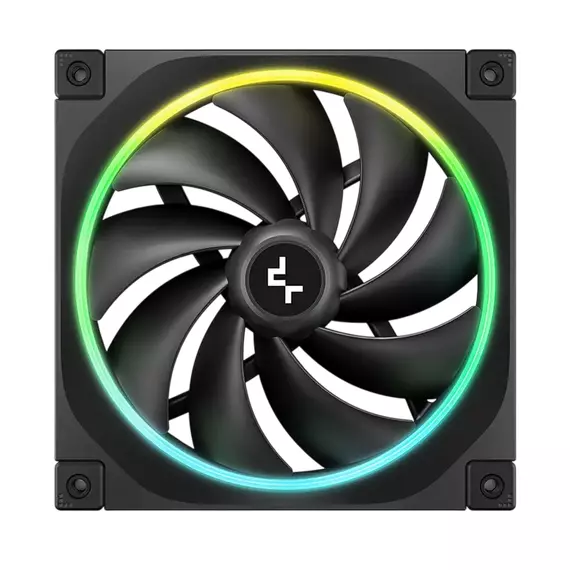 PC Case Fan Deepcool FL14 ARGB 140x140x25mm, ≤31.46 dB, 66,59CFM, 500-1700RPM, PWM, Hydro Bearing, 4, 5 image