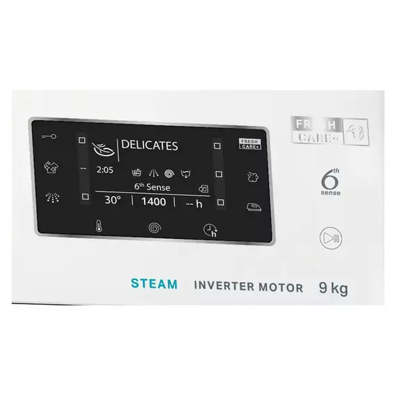 Mașină de spălat Whirlpool FFD 9489 BCV EE, 9kg, Alb, 8 image