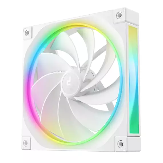 PC Case Fan Deepcool FL14 Reversed ARGB 140x140x25mm, ≤31.46 dB, 66,59CFM, 500-1700RPM, PWM, Hydro B, 5 image