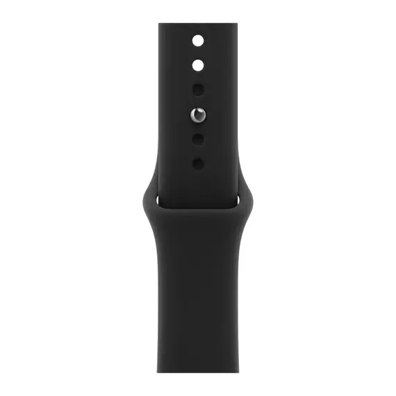 Apple Watch Series 12 GPS, 42mm Black Aluminium Case with Black Sport Band - S/M MJEA4, 2 image