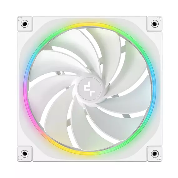 PC Case Fan Deepcool FL14 Reversed ARGB 140x140x25mm, ≤31.46 dB, 66,59CFM, 500-1700RPM, PWM, Hydro B, 6 image