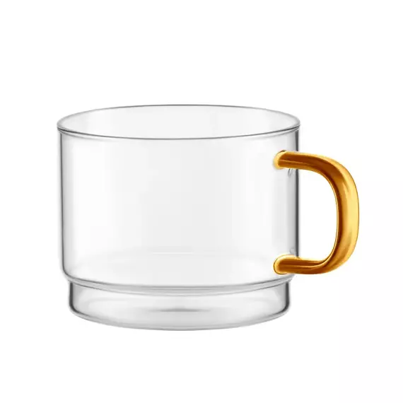 Glass cups Ardesto Shine mix 350 ml 4 pcs, AR2635BS, 7 image