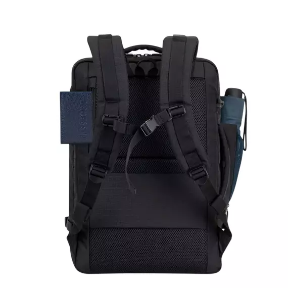 Backpack Rivacase 8461 ECO, for Laptop 17,3" & City bags, Black, 8 image