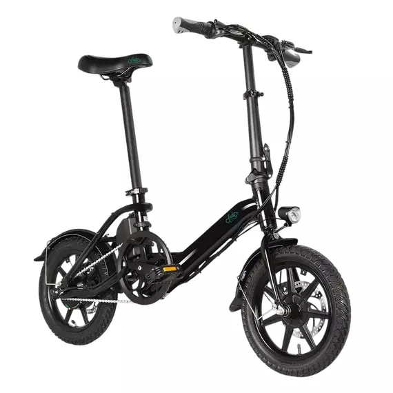 Bicicletă Electrică Fiido D3PRO, Negru, 2 image