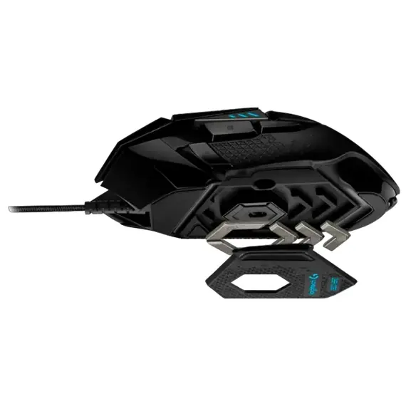 Gaming Mouse Logitech G502 Hero, USB, Black                                                                                                      , 2 image