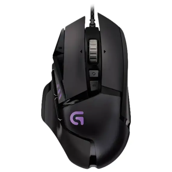 Gaming Mouse Logitech G502 Hero, USB, Black                                                                                                      