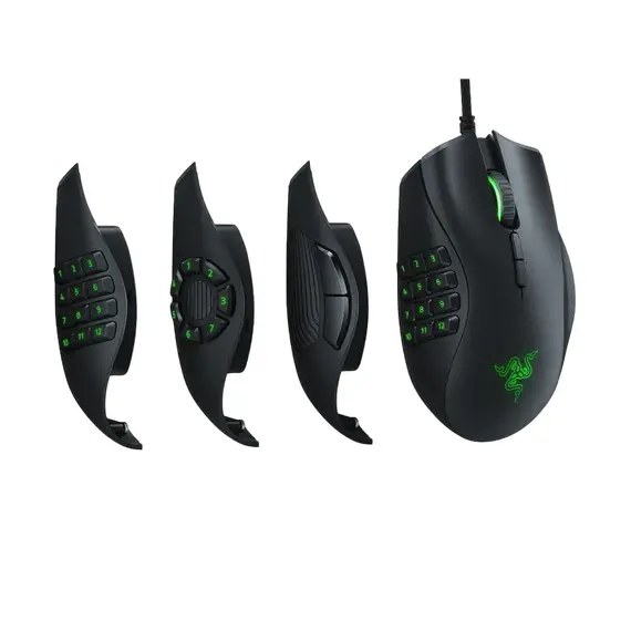 Gaming Mouse RAZER Naga Trinity, USB, Black, 2 image