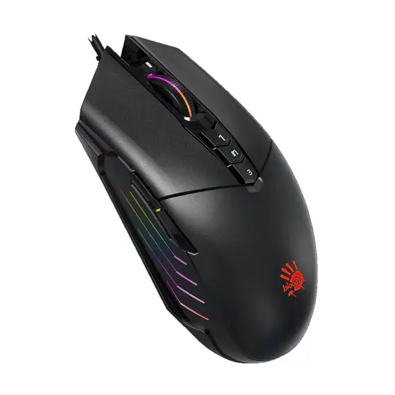 Gaming Mouse Bloody P91s, RGB, USB, Black                                                                                                                              , 4 image